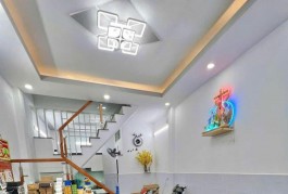 NHÀ ĐẸP KHU LÊ VĂN QUỚI, 32M2, 3 TẦNG, HẺM XE HƠI GIÁ 4.X TỶ